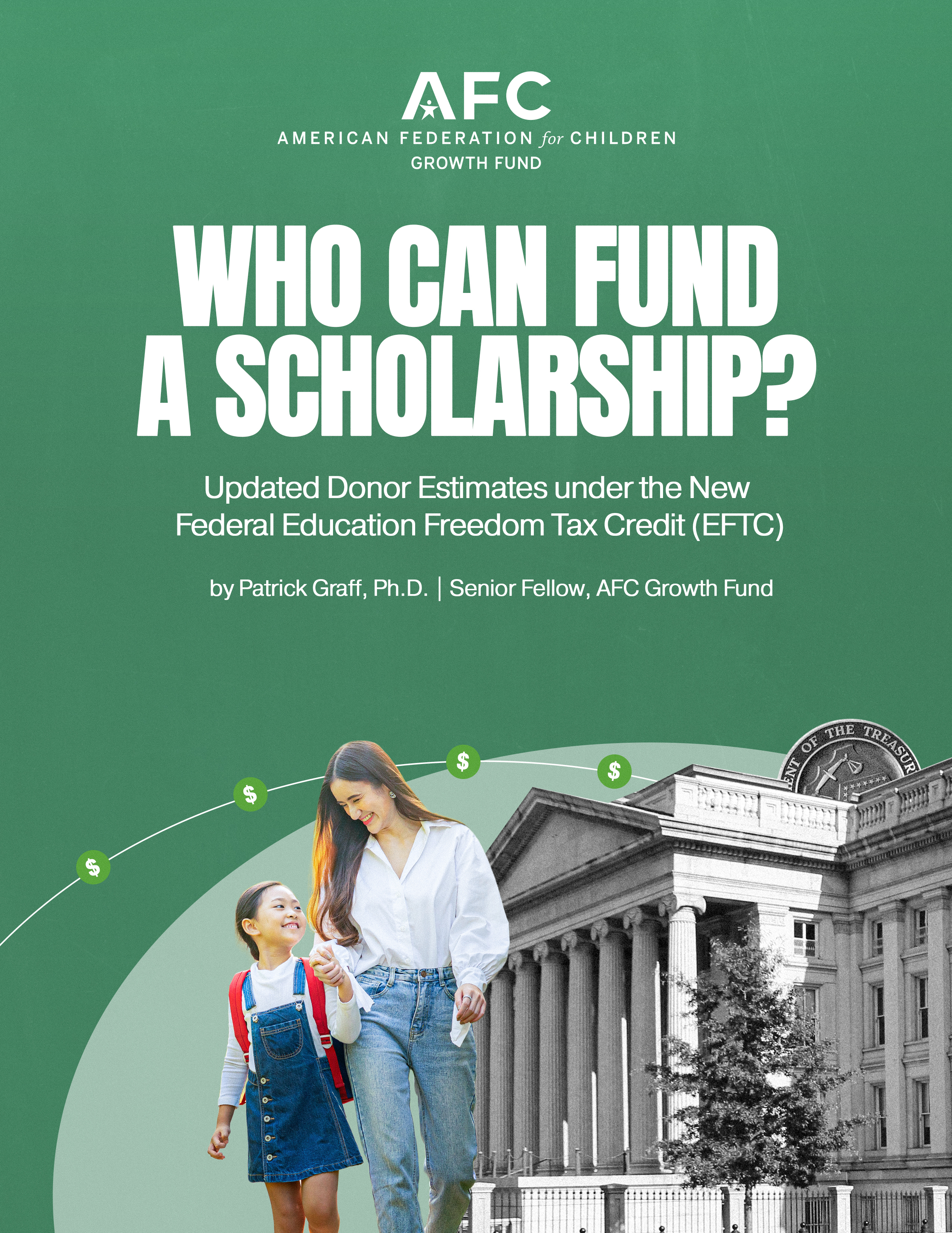 Who Can Receive a Scholarship? report cover, American Federation for Children
